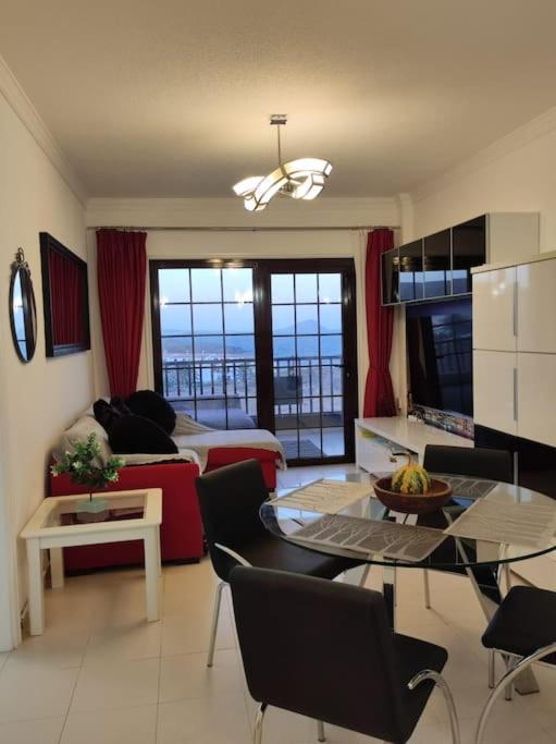 Amazing Seaview Balcon Del Mar Glass Veranda Costa Del Silencio Exterior foto
