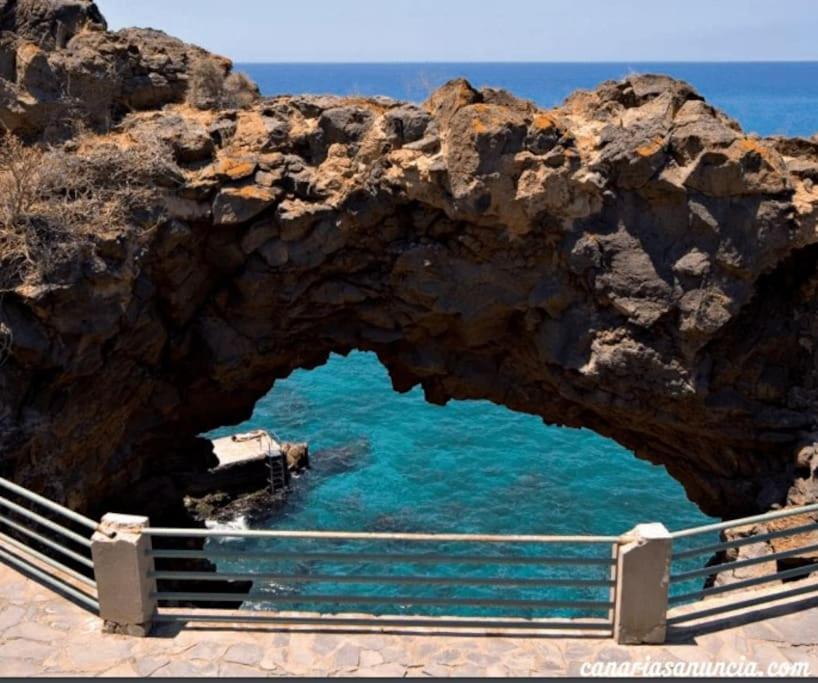 Amazing Seaview Balcon Del Mar Glass Veranda Costa Del Silencio Exterior foto