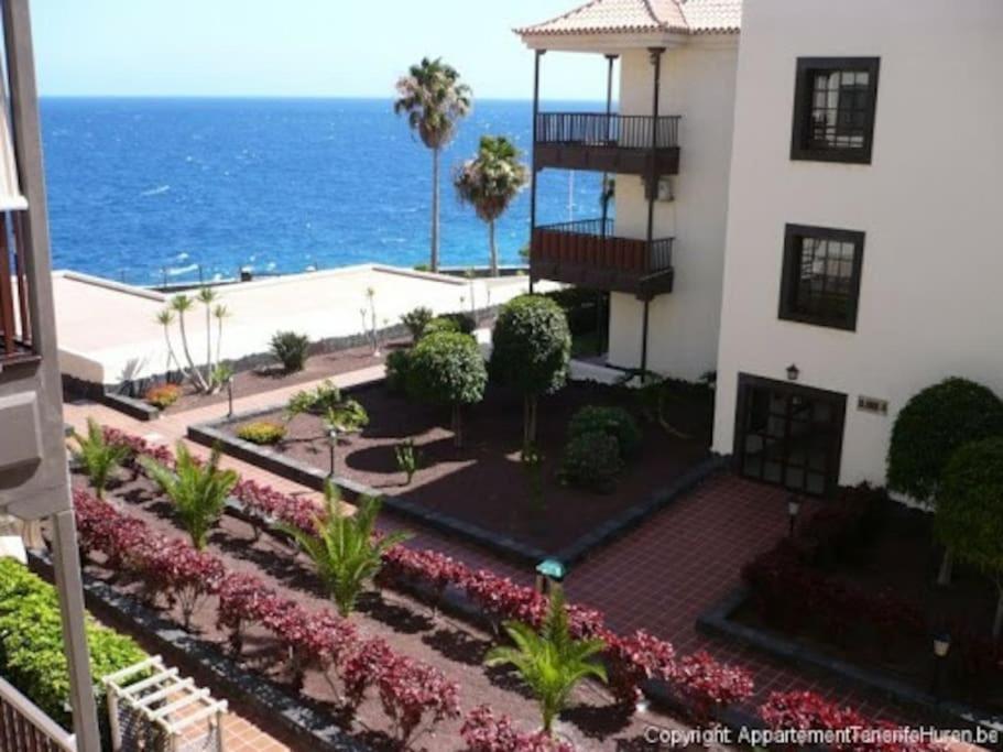 Amazing Seaview Balcon Del Mar Glass Veranda Costa Del Silencio Exterior foto